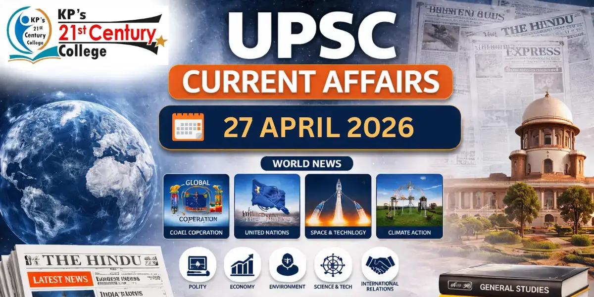 : UPSC current affairs April 27