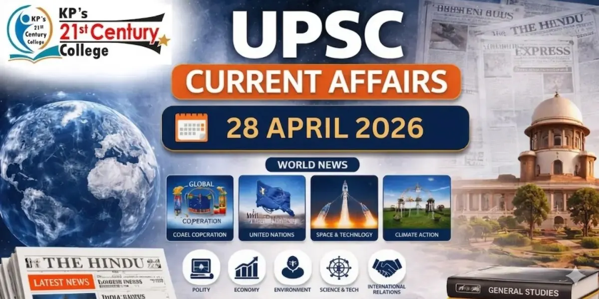 UPSC Current Affairs April 28, 2026