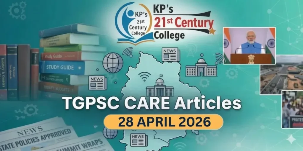 TGPSC Current Affairs April 29, 2026