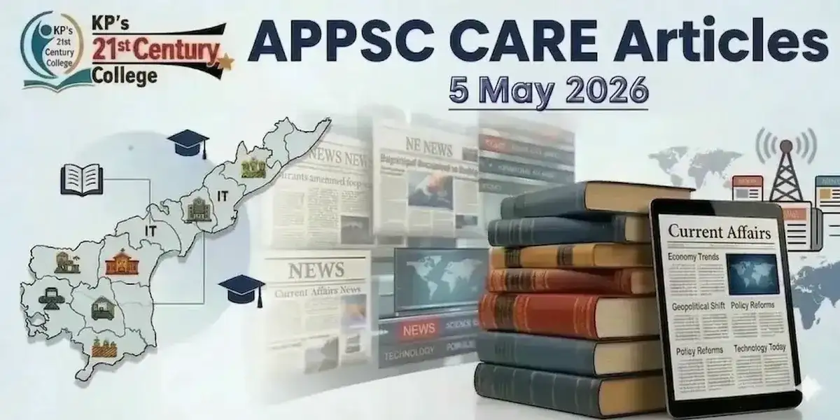 APPSC current affairs May 5 2026 Andhra Pradesh
