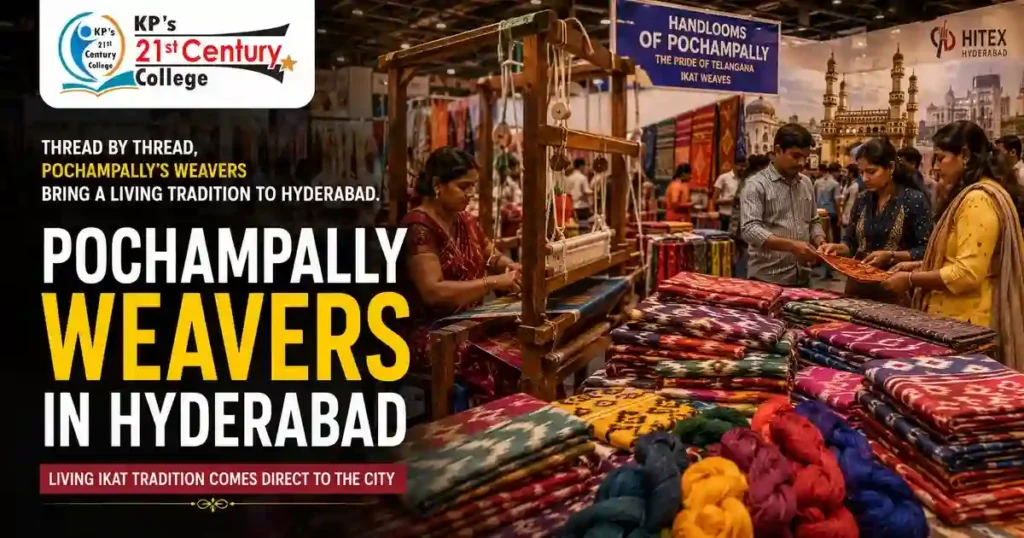 Pochampally Weavers TGPSC Telangana handloom tradition