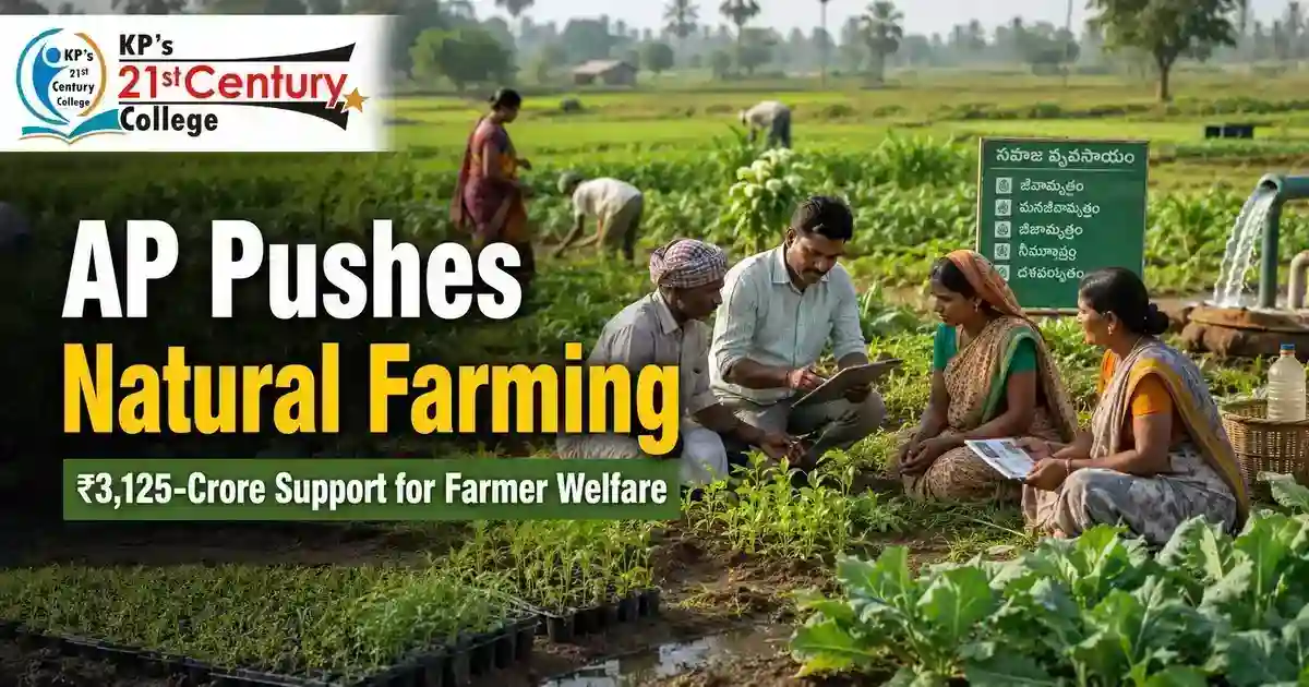 Natural Farming Support APPSC infographic