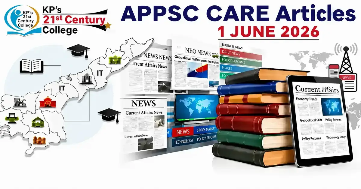 APPSC Current Affairs June 1 2026 MSME sustainability image
