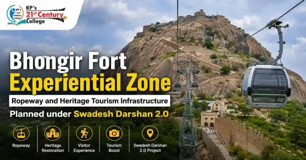 Bhongir Fort Tourism TGPSC heritage tourism image