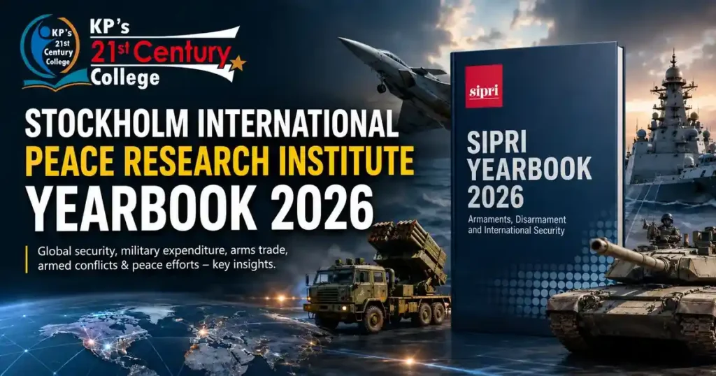 SIPRI Yearbook 2026 UPSC global security current affairs