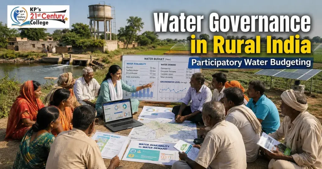 Water Budgeting UPSC rural development image