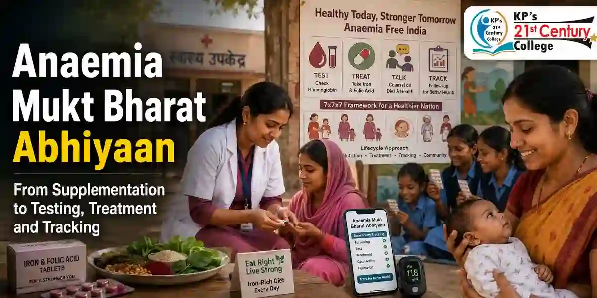 Anaemia Mukt Bharat Abhiyaan new 7×7×7 framework for anaemia control in India