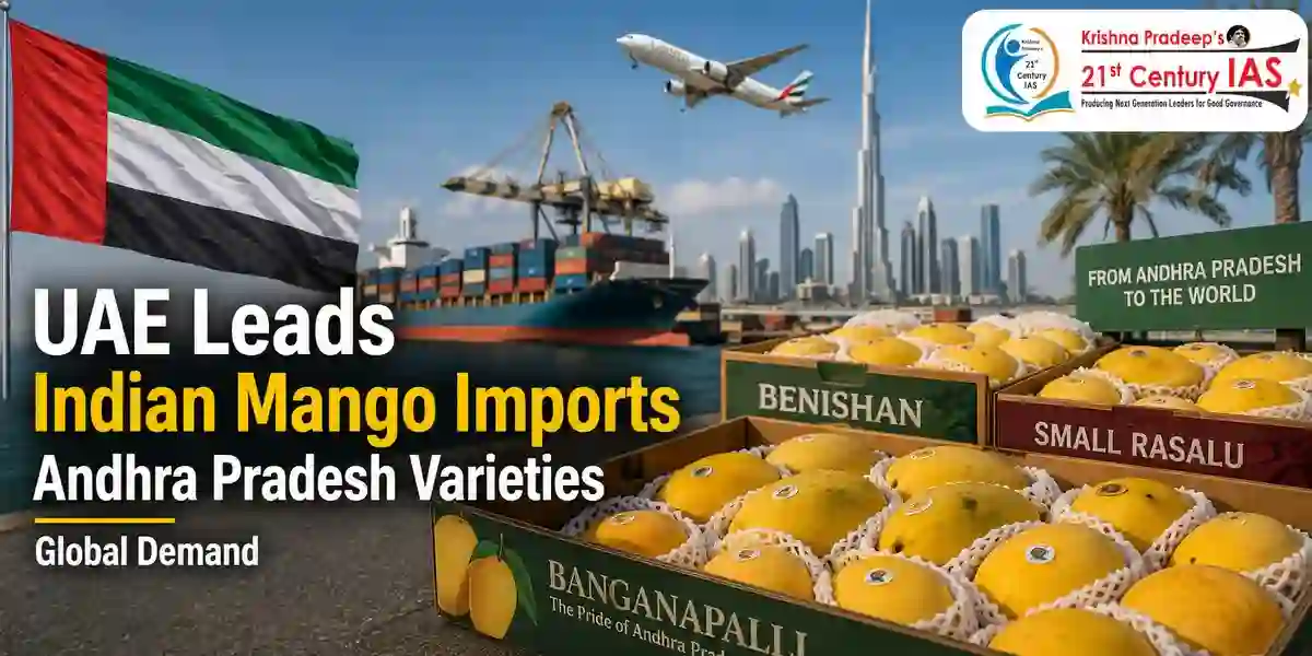 Indian Mango Exports featuring Andhra Pradesh mango varieties in global markets
