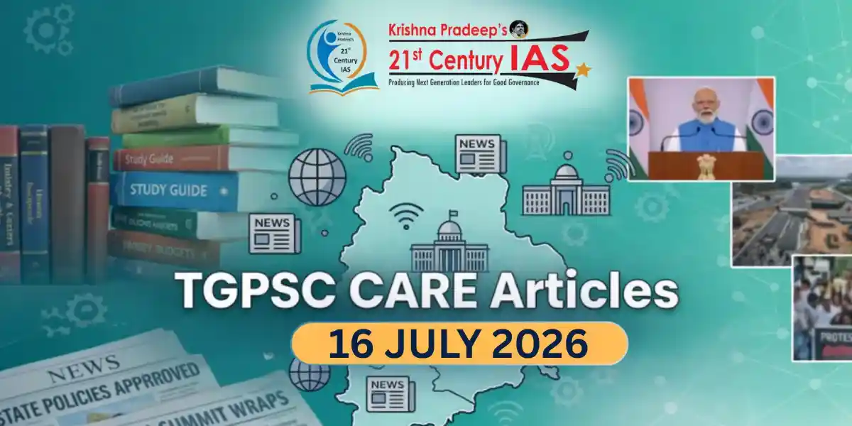 TGPSC Current Affairs July 16 2026 featuring AWS Data Centre in Telangana.