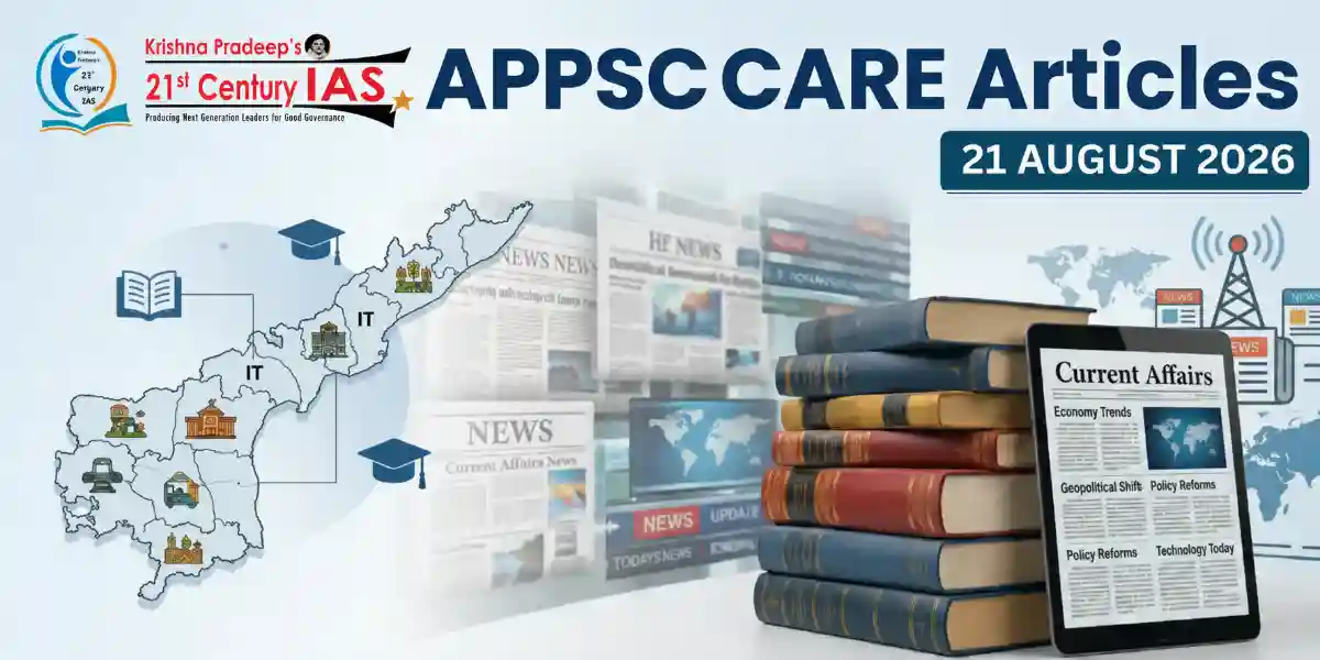 APPSC Current Affairs 21 August 2026 featuring TTD robotic dog and major science and defence updates