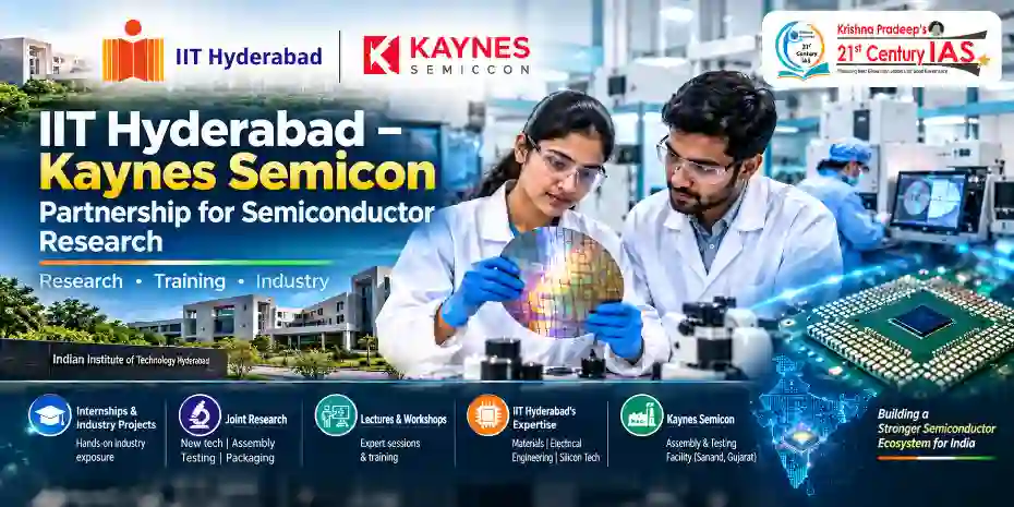 IIT Hyderabad Kaynes Semicon partnership for semiconductor research and training